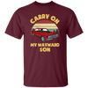 Carry On My Wayward Son, Red Car, Classic Car Unisex T-Shirt