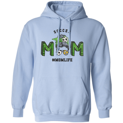 Soccer Mom, Mom Life, Messy Buns, Messy Mom Pullover Hoodie