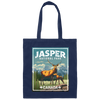 Love Jasper National Park Canada Lover Deer Vintage Look Canvas Tote Bag