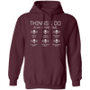 Think About Bees, Inspect Beehives, Research Bees Pullover Hoodie