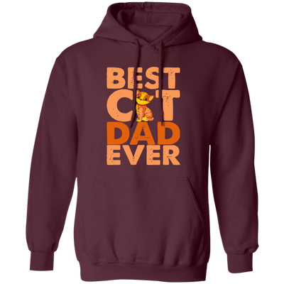 Love Cat, Best Cat Gift, Best Cat Dad Ever, My Cat Dad, Best Daddu Ever Pullover Hoodie