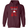 Namaste At The Beach, Retro Yoga, Yoga On Seaside Pullover Hoodie