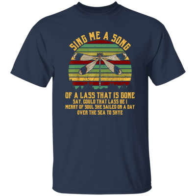 That Is Gone, Dragonfly Sing Me A Song Of A Lass Retro Unisex T-Shirt