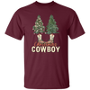 Christmas Tree, Christmas Cowboy, Cowboy, Merry Christmas Unisex T-Shirt