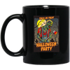 Trick Or Treat, Halloween Party, Halloween Holiday Black Mug