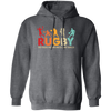 Rugby Lover, Retro Rugby, No Pads, No Helmets, Just Balls Pullover Hoodie