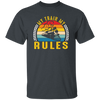 My Train, My Rules, Retro Train, Retro Rules, Train Silhouette Unisex T-Shirt