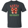 Santa University, Est 1836, Christmas Bow, Merry Christmas Christmas Unisex T-Shirt