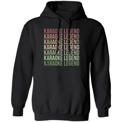 Karaoke Legend, Love To Karaoke, Retro Karaoke Design Pullover Hoodie