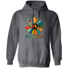 Daisy Peace Sign, Hippie Soul, Flower Lovers, Love Hippie Soul Pullover Hoodie