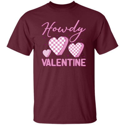 Howdy Valentine, Retro Valentine, Groovy Valentine, Valentine's Day, Trendy Valentine Unisex T-Shirt