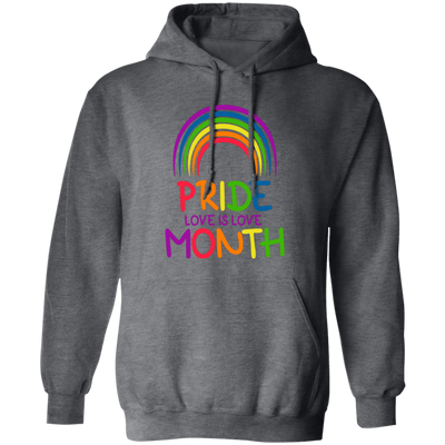 LGBT Gift, Pride Month, Love Is Love, LGBT Rainbow Pullover Hoodie