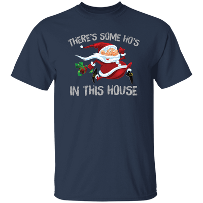 Horror Santa, There's Some Ho's In This House, Merry Christmas, Trendy Christmas Unisex T-Shirt