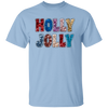 Holly Jolly, Sequin Holly Jolly, Blink Glitter Christmas, Merry Christmas, Trendy Christmas Unisex T-Shirt