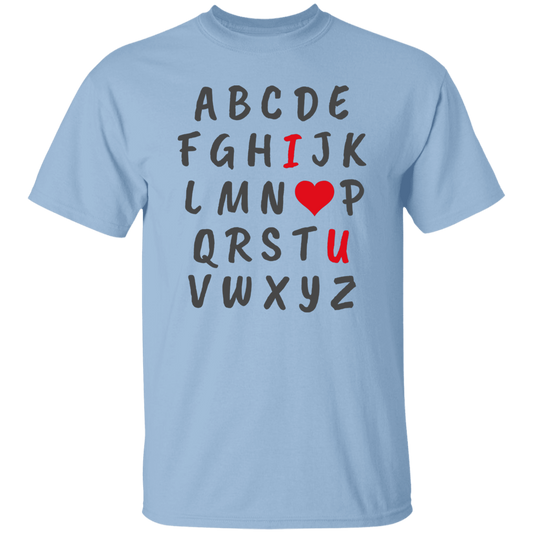 I Love You Alphabet, Valentine Alphabet, Love Valentine Unisex T-Shirt
