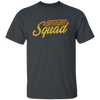 Birthday Squad, Perfect Birthday, Retro Birthday Gift, Orange Tone Unisex T-Shirt