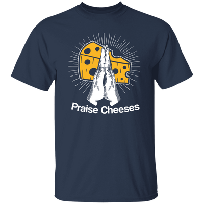 Cheese And Jesus Design, Christian Gift, Love Christian, Praise Cheese Unisex T-Shirt