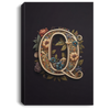 Q Letter, Gift For Who Named Q Letter, Classic Q Gift Canvas