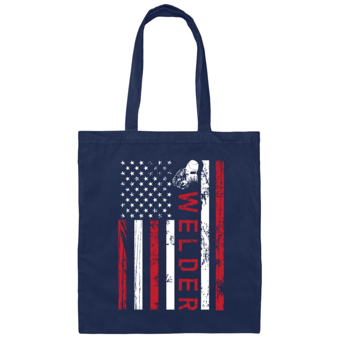 Welding Lover Gift For Welder American Canvas Tote Bag