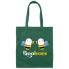 Boo Bees Halloween Costume Cute Ghost Funny Canvas Tote Bag