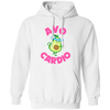 Stay comfortable and fashionable in this Avo-cardio Avocado Do Cardio Pullover Hoodie. Crafted from a soft and lightweight blend of materials, it features an avocado graphic, ribbed cuffs and waistband, and a roomy pocket. A funky and fun addition to any wardrobe.