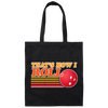 Funny Bowling Thats How I Roll Vintage Bowling Canvas Tote Bag