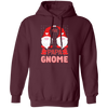 The Papa Gnome, Xmas Gnome, Merry Christmas Pullover Hoodie