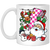 Groovy Santa, Funny Santa, 90s Christmas, Groovy Holiday, Merry Christmas, Trendy Chrismas White Mug