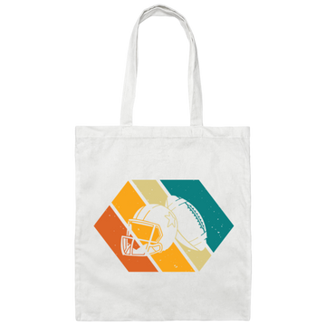 Retro American Football, Love Football, Best Of American Football Canvas Tote Bag