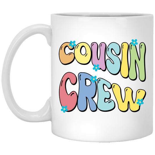 Cousin Crew, Groovy Cousin, Best Of Cousin White Mug