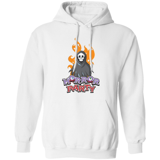 Horror Party, Horror Death, Halloweem Death Pullover Hoodie