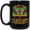 That Is Gone, Dragonfly Sing Me A Song Of A Lass Retro Black Mug