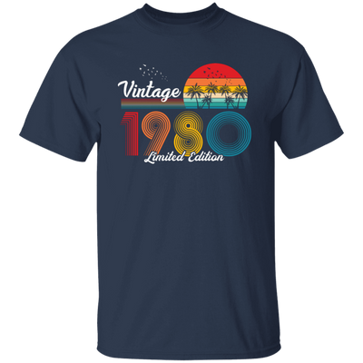 Vintage 1980, 1980 Birthday, 1980 Limited Edition, 1980 Retro Unisex T-Shirt