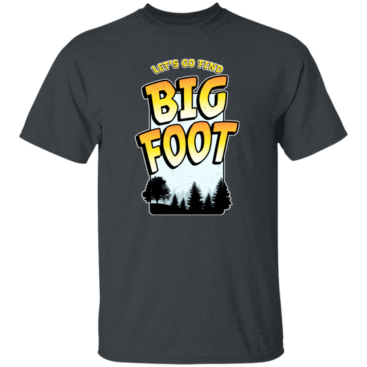 Bigfoot Quest, Funny Sasquatch, Let's Go Find Big Foot, In The Jungle Unisex T-Shirt