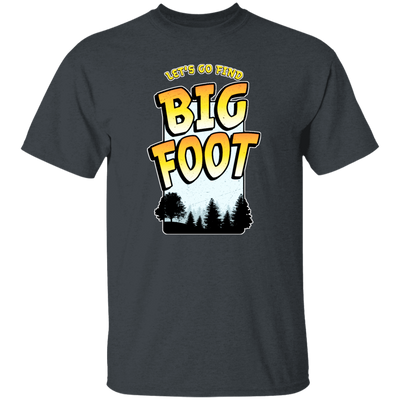 Bigfoot Quest, Funny Sasquatch, Let's Go Find Big Foot, In The Jungle Unisex T-Shirt