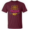 Welcome To The 90s, 90s Cassette, Disco Music Unisex T-Shirt