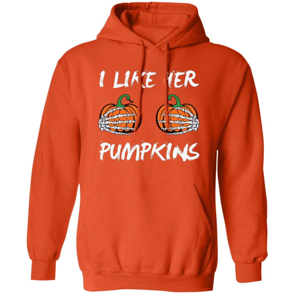 This I Like Her Pumpkins, Sexy Girl, Trendy Halloween, Like Her Boobs Pullover Hoodie features a vibrant design with an eye-catching combination of colors. The pullover hoodie is made of high-quality material and features detailed stitching for a comfortable fit. Perfect for those who want to show off their style during the Halloween season.