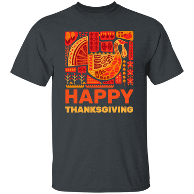 Give Thanks, Happy Thanksgiving Day, Love Thanksgiving, Best Retro Unisex T-Shirt