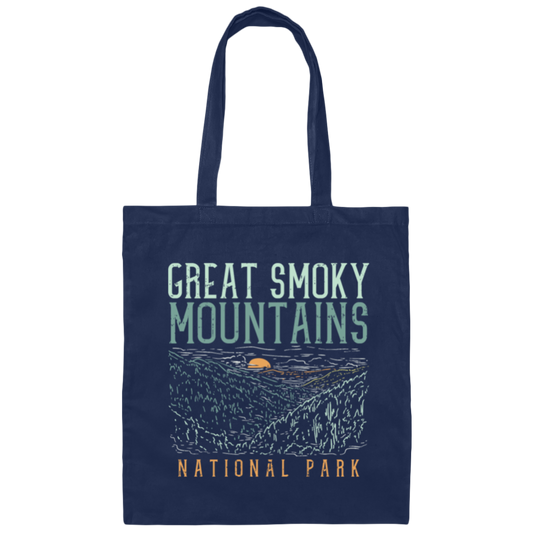 Great Smoky Mountains National Park Canvas Tote Bag