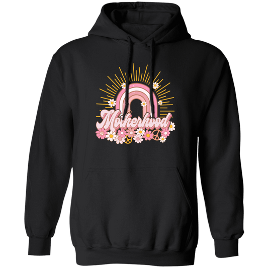 Mother's Day Gift, Motherhood Gift, Mama Flowers Sunshine, Gift For Mom Pullover Hoodie