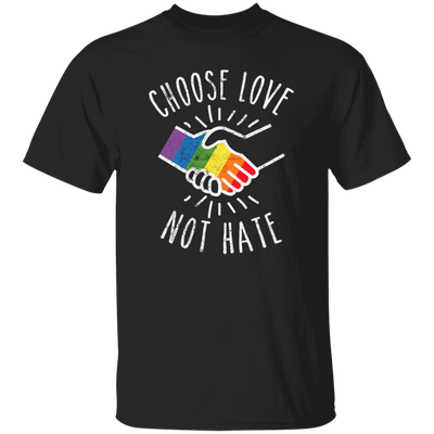 Choose Love Not Hate, Pride's Day Gifts, Lgbt Peace Unisex T-Shirt