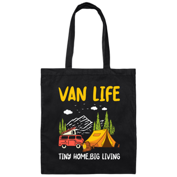 Van Life Traveler, Wanderlust Life Canvas Tote Bag