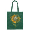 Sun Flowers, I Became A Social Worker Canvas Tote Bag