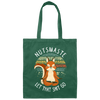 Namaste Not Here This Is Nutsmaste Retro Let That Shit Go Canvas Tote Bag