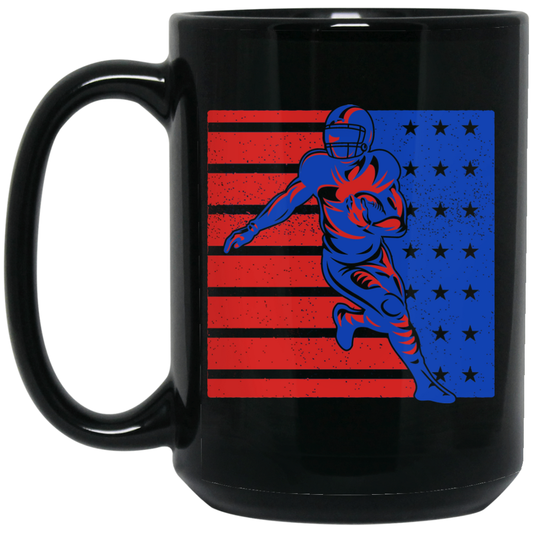 Fooball Player, American Sport, Best Of Football In America Black Mug