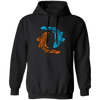 Koi Fish, Two Fishes Together, Good Luck, Prosperity, Perseverance Pullover Hoodie