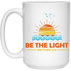 Be The Light, Mathew 5 14, Retro Sunlight, My Light White Mug