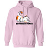 Downward Human, Cute Meow, Yoga Cats Pullover Hoodie