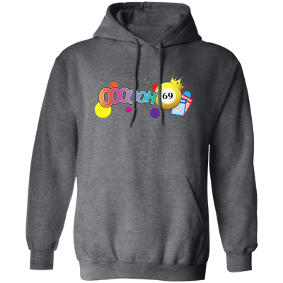 Bingo, Lucky Game, Bet Game, Bingo Gamer Pullover Hoodie