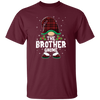 The Brother Gnome Gift For Chritmas, Xmas Cute Gnome Lover Unisex T-Shirt